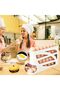 4-Tier Auto Rolling Egg Holder for Fridge, Space-Saving Egg Dispenser and Organizer Tray for 30 Eggs - 3