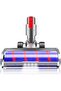 Soft roller head replacement for Dyson V7 V8 V10 V11 V15 Animal Cyclone Absolute Fluffy Motorhead Hardwood Floor Vacuum Cleaner Attachment (with 4