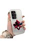 Samsung Galaxy S24 Ultra Compatible Silicone Edge Hard Back Case Couple Phone Case Spiderman Patterned
