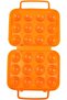 Plastic Egg Tray Container, Secure Lid and Handle Double Side Egg Storage Box for Refrigerat - 3