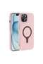 iPhone 15 Case Pastel Colorful Magsafe Camera Raised Silicone - 4