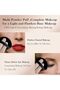 2 PCS Triangular Makeup Puff with Case, Cosmetic Setting Sponge for Liquid Foundation, Fac - 3