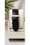 Men's Wristwatch Stylish Square Case Leather Band Steel Case 50 Meters Water Resistant - 4