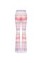 Lunessa Knitted Flared Trousers Zigzag Metallic Soleia - 7