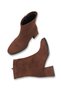 Luna Viven Women's Heeled Boots 0012851 Brown Suede - 6