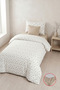 Ecrin 100% Cotton Single Elasticated Duvet Cover Set 160X220