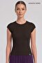 Egyptian Women's Camisole Zero Sleeve Tshirt Brown