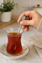 Set of 6 Stainless Steel Heart Patterned Teaspoons - 2