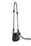 Mino Adjustable Knot Detail Strap Women's Mini Crossbody Bag with Ankle Accessory Bitter Brown - 4