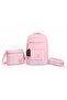 3-Piece School Bag Set |   Backpack + Thermal Insulated Lunch Bag + Pen Holder - 3