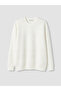 Vizyon New Season White Crew Neck Men's Sweatshirt - 5