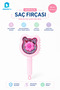 Children's Hair Brush 20 cm Floral Beaded Detangling Comb