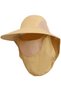 Fisherman's Hat - Men's Detachable Brim Wide Hiking Unisex fits head circumference 56-58 cm, military green - 5
