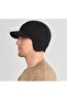 Men's fleece-lined winter hat navy 54-60cm ear pads outdoor. - 2