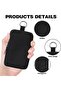 Storage bag set 2pc black 11.93x7.87cm travel. - 2