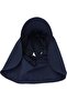 Neck protector sun visor dark gray breathable 54-56cm. - 4