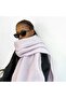Women's thick warm scarf watermelon red extra large soft.
