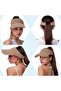 Women's wide brim sun hat 10cm 50-56cm pleated stretch UV. - 2
