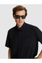 Black Oversize Short Sleeve Shirt 50320898-Vr046 - 2