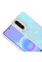 حافظة لهاتف Galaxy S24 FE، غطاء صلب من البولي كربونات بنمط قلب مرصع بالكريستال من ريفاس - 2