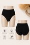 Women's Bato Panties Ribbed Bamboo Panties 2405 - High Waist Soft and Comfortable Underwear - 3 Pcs - 5