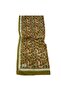 Floral Pattern Glamour Shawl Oil Green 54272