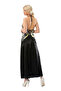Concepta Black Lace Satin Nightgown - 086 - (00350) Size S/M - 2