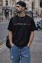Minimal Paris Printed Short Sleeve Women's - Men's Tshirt