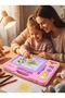 2 in 1 Double Sided writing board Toy | Magnetic Drawing Slate Whiteboard and Blackboard with Chalk, Duster and Stylus for early Childhood Education - 7