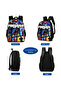 3-In-1 Backpack set School Backpack - 3