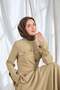 Twill Silk Scarf Monogram Brown - 3