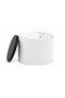 Cotton Pad and Ear Swab Organizer with Lid |   Multi-Compartment Bathroom Organizer |