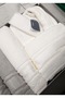Plus Size -Colourist Gray Cream- Family Bathrobe Set (Men's XL XL) - 4