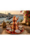Presentation Plate Pan Sahan Copper Teapot Tea Set - 3