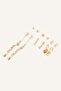 Women's 6-Piece Multi-Design Dangle Earring Set I1378Axns - 2