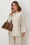 Faux Leather Bag with Tassel Detail 2239 - 2