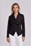 Suede Jacket with Side Accessory Detail - 3