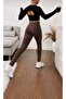 Girl's Lycra High Waist Tights - 3