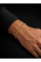 Gold Color Chain Model Steel Bracelet (23cm 7mm) - 2