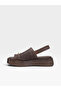 2920 Women's Genuine Leather Flat Sandals - 5 cm - 4