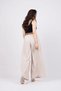Women's Summer Stone Belt Detailed Double Pleated Elastic Waist Wide Leg Pants 30151 - 5