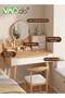 Makeup Vanity Table with Mirror and 4 Drawers, Bedroom Essential Dressing Table, Modern Vanity Desk, Minimalist Dressing Table for Bedroom Makeup Room and Small Spaces - 2