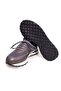 Gray Color Lace-Up Genuine Leather Men's Shoes - 3