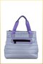 Mely Parachute Fabric Large Size Hand and Shoulder Bag - Lilac