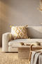 Bohemian Ethnic Geometric Patterned Embossed Punch Embroidered Tassel Cushion Cover 42X42 cm - 6