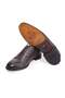 Brown Lace-Up Genuine Leather Men's Shoes - 3
