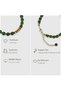 Touchs Collection 100% Natural Jade Bracelet (Gold Color) - the Stone of Friendship - 6