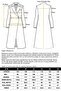 High Collar Double Breasted Long Coat Latte 3176 - 8
