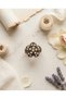 Bronze Women's Ring Authentic Copper Jewelry Tiny Pearlescent Prismatic Flower Adjustable Vintage - 3