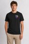 Retro Erik Poster Design T-Shirt - Black